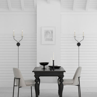 Aurenenne Plug-in Brass Wall Lamp