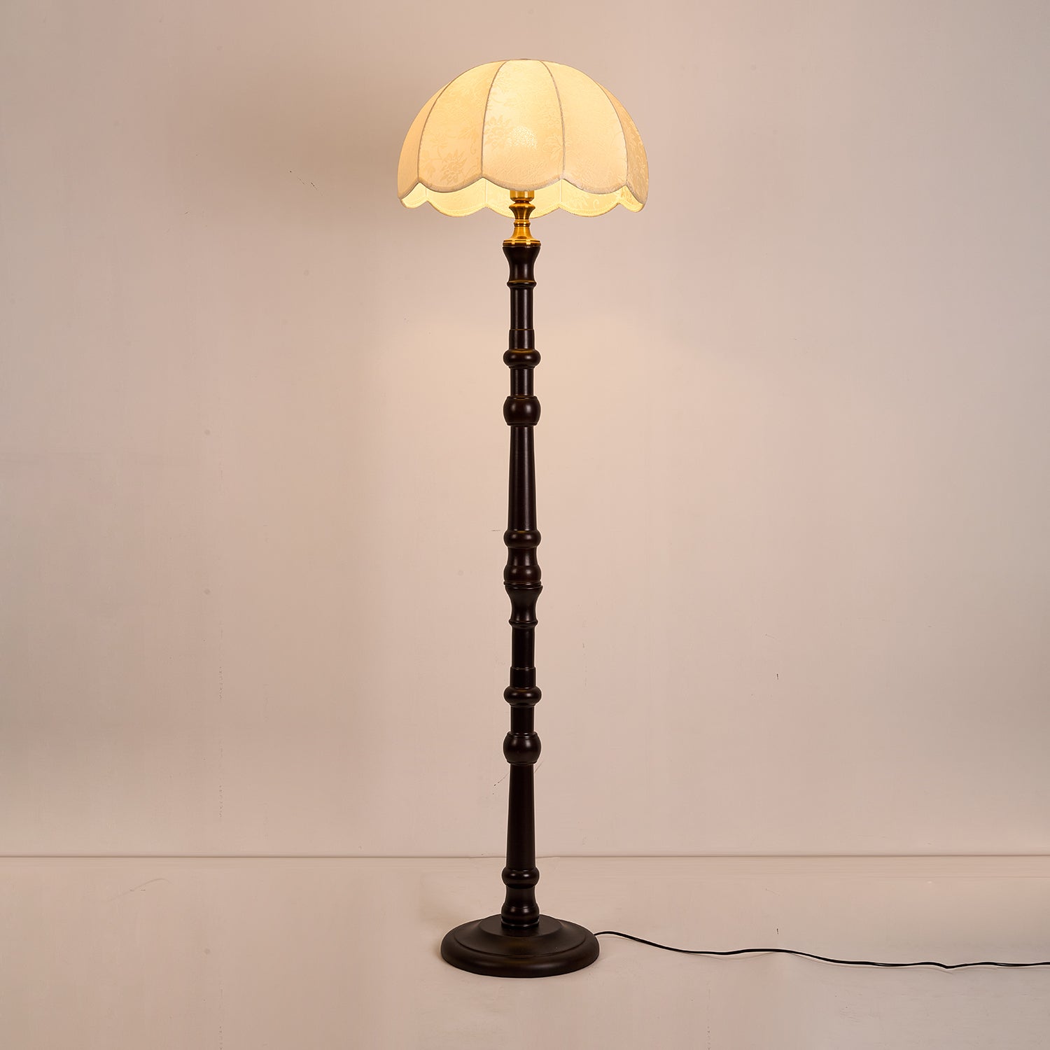 Maverick Vintage Wood Floor Light
