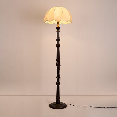 Maverick Vintage Wood Floor Light