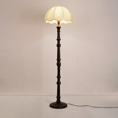 Maverick Vintage Wood Floor Light