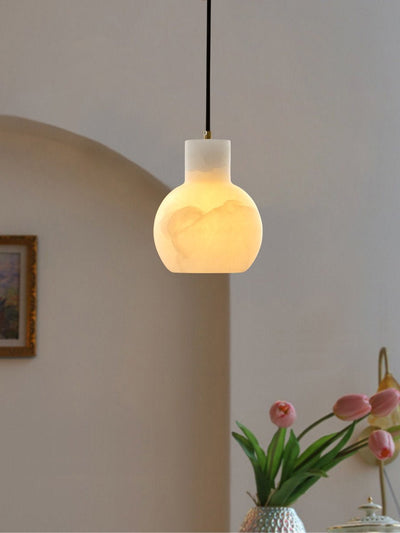 Eirerira Alabaster Cluster Chandelier