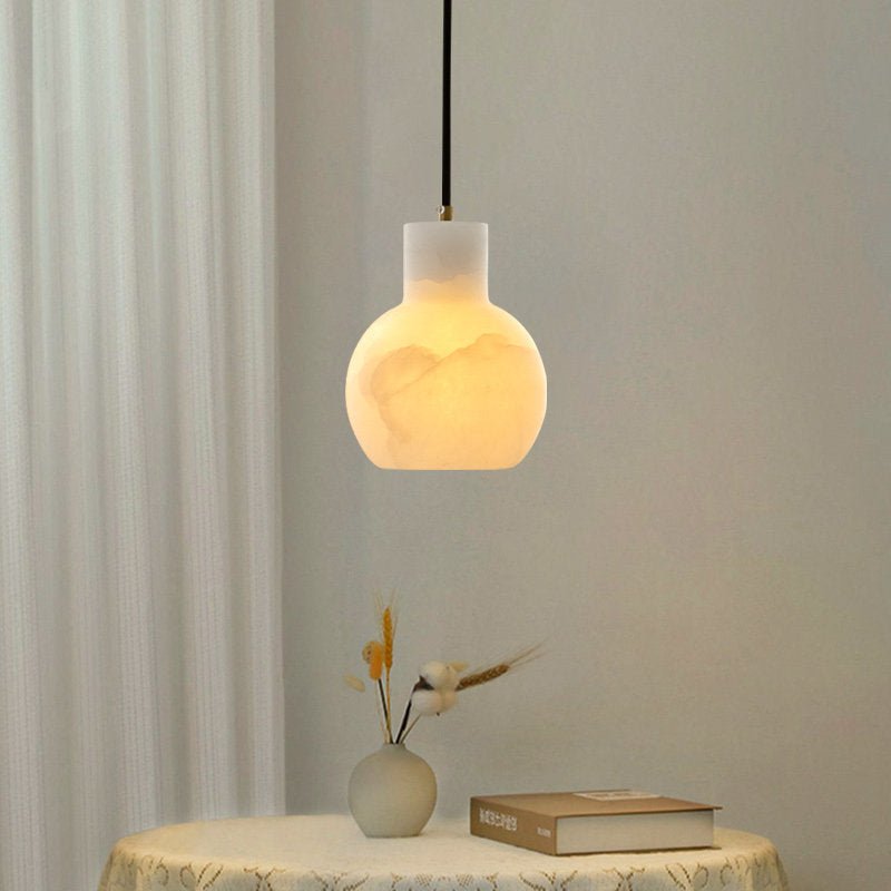 Eirerira Alabaster Cluster Chandelier