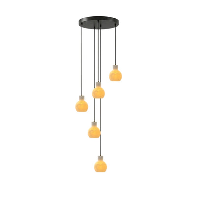Eirerira Alabaster Cluster Chandelier