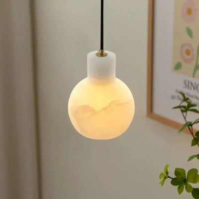 Eirerira Alabaster Cluster Chandelier