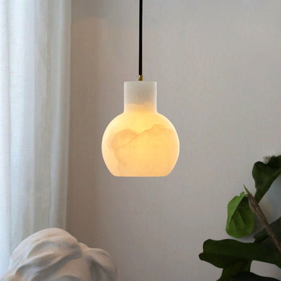 Eirerira Alabaster Cluster Chandelier