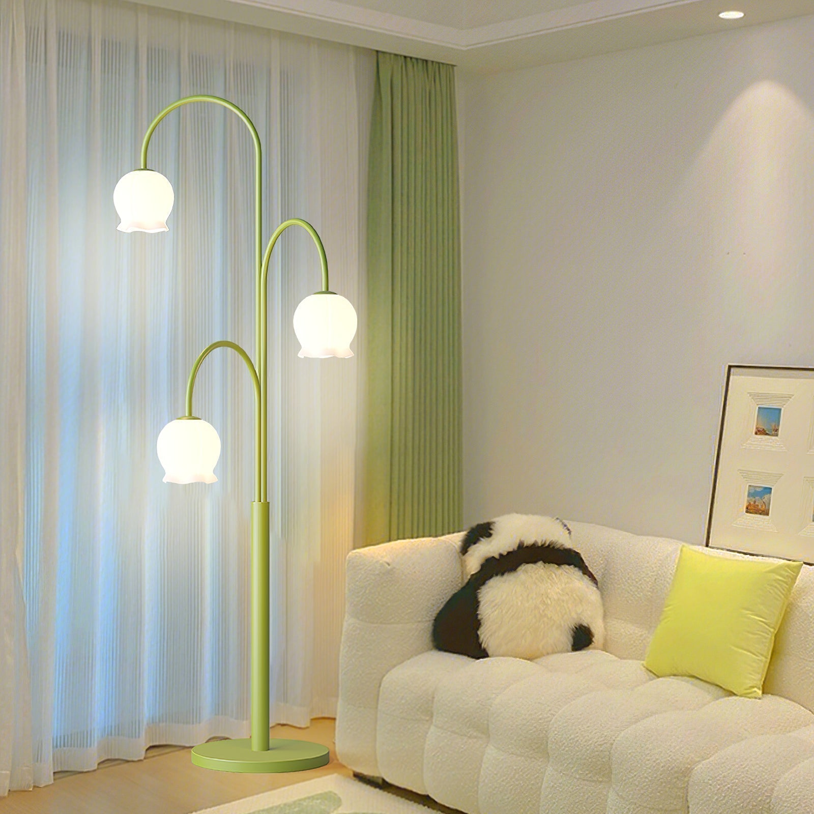Lilic Orchid Floor Lamp