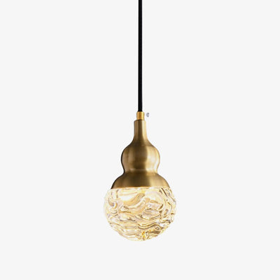 Cove Brass & Glass Glam Pendant Light