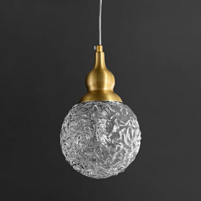 Cove Brass & Glass Glam Pendant Light