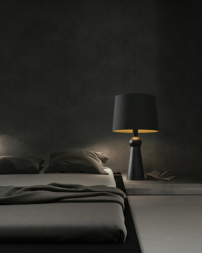 Lioria Wood Fabric Table Lamp