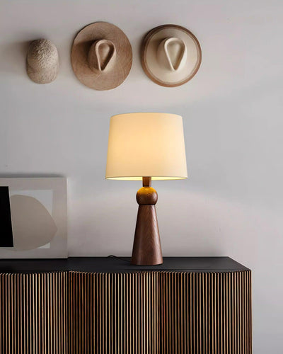 Lioria Wood Fabric Table Lamp