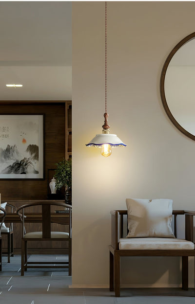 Ciraeor Delft Ceramic Pendant Light