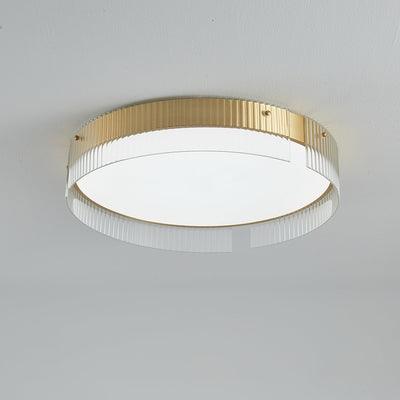 Ovenaris Modern Minimalist Brass Ceiling Light
