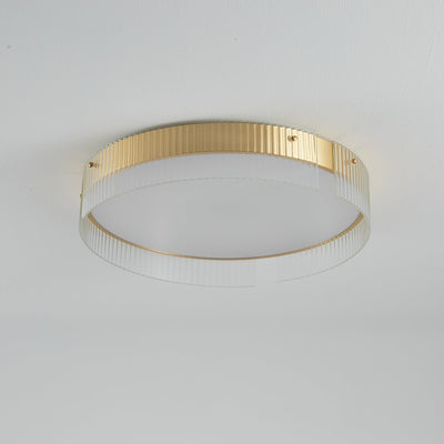 Ovenaris Modern Minimalist Brass Ceiling Light