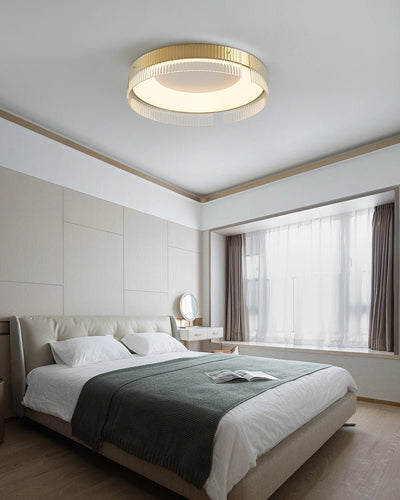 Ovenaris Modern Minimalist Brass Ceiling Light