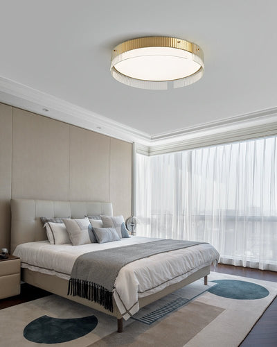 Ovenaris Modern Minimalist Brass Ceiling Light
