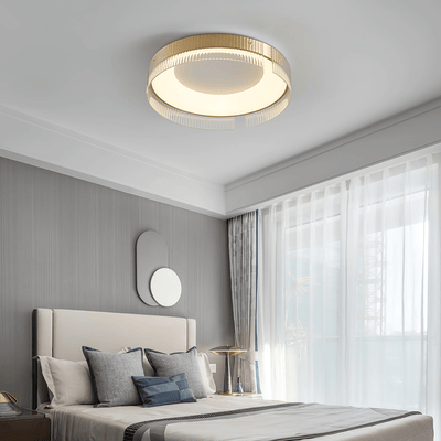 Ovenaris Modern Minimalist Brass Ceiling Light