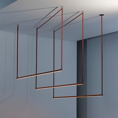 Gideon Minimalist  Linear Pendant Light