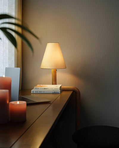 Syleielle Bend Wood Table Lamp