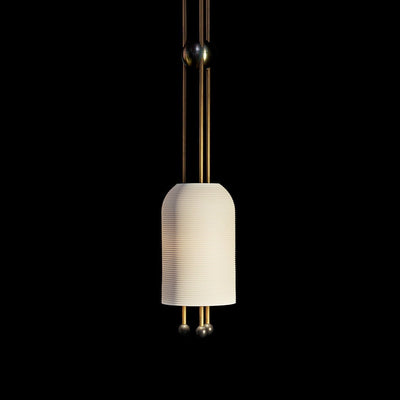 Qir Traditional Elegance Glass Pendant Light
