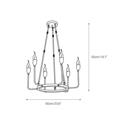 Mirerine Candle Chandelier