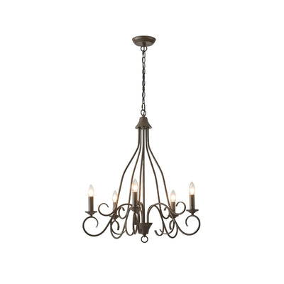 Dvaluvyu Vintage Industrial Metal Chandelier