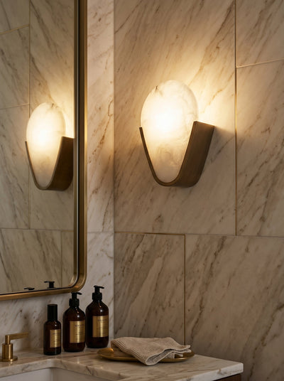 Bernina Alabaster Wall Lamp