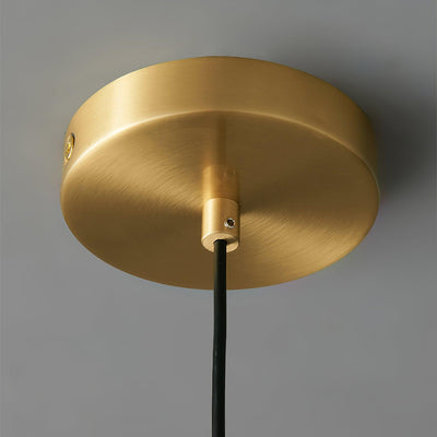 Auririra Industrial Brass Pendant Light