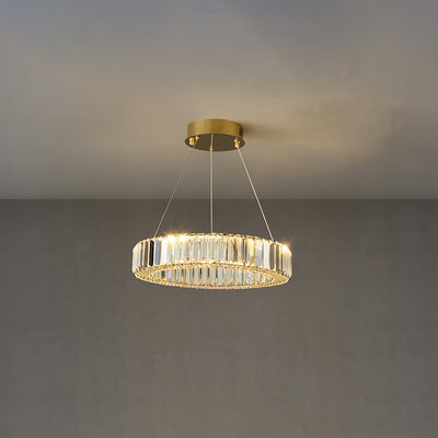 Cyrirelle Chandelier Gold Crystal Ring