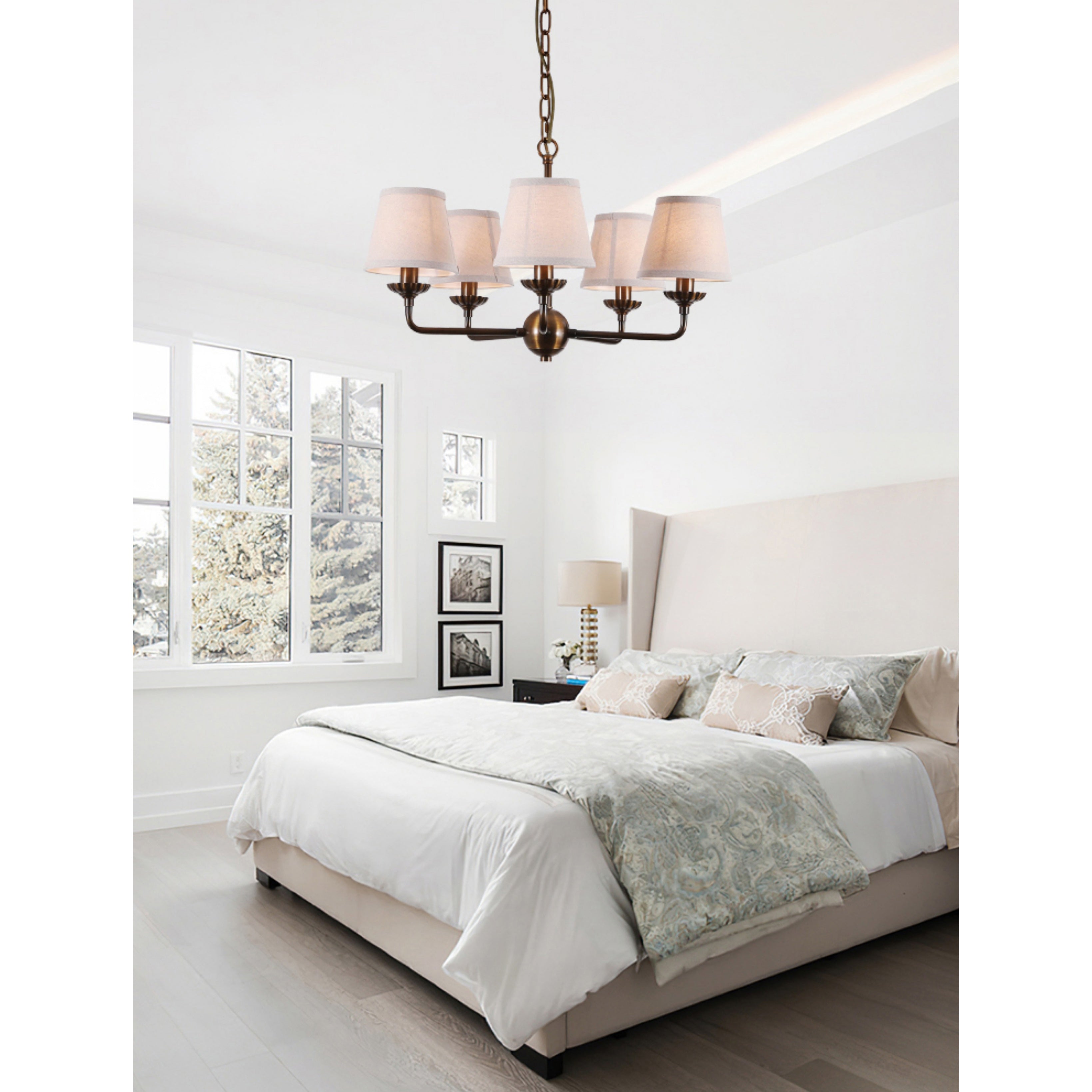 Briarstead Brass Chandelier