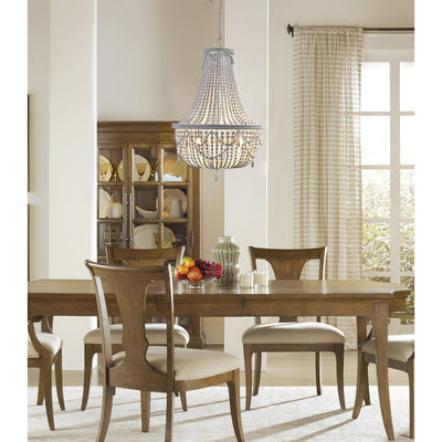 Eirikuvyu Postmodern Luxury Bead Metal Wood Chandelier