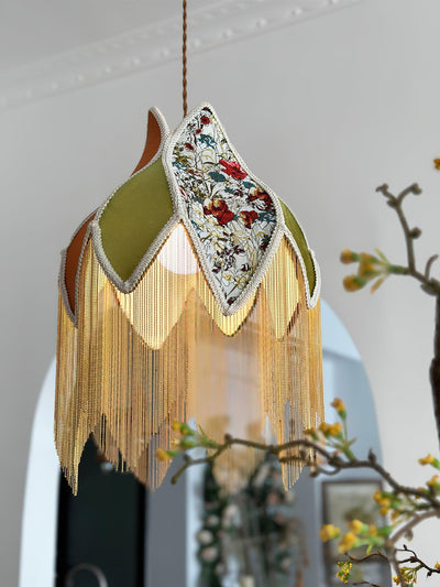 Yolvin Unique Fringed Pendant Lamp