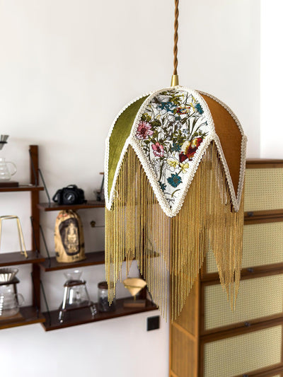 Yolvin Unique Fringed Pendant Lamp