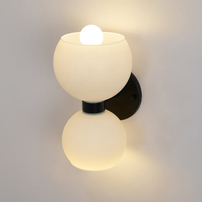 Umarion Round Pearl Glass Sconce Wall lamp
