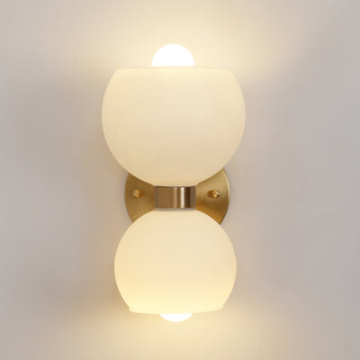 Umarion Round Pearl Glass Sconce Wall lamp