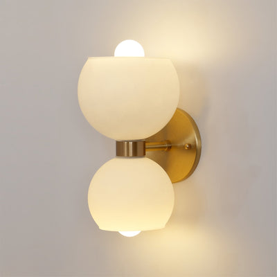 Umarion Round Pearl Glass Sconce Wall lamp