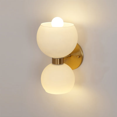 Umarion Round Pearl Glass Sconce Wall lamp