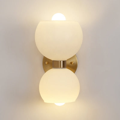 Umarion Round Pearl Glass Sconce Wall lamp
