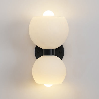 Umarion Round Pearl Glass Sconce Wall lamp