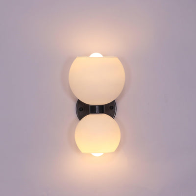 Umarion Round Pearl Glass Sconce Wall lamp