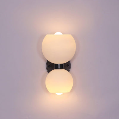 Umarion Round Pearl Glass Sconce Wall lamp