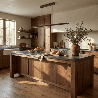 Waldenne Wood Linear Pendant Lamp