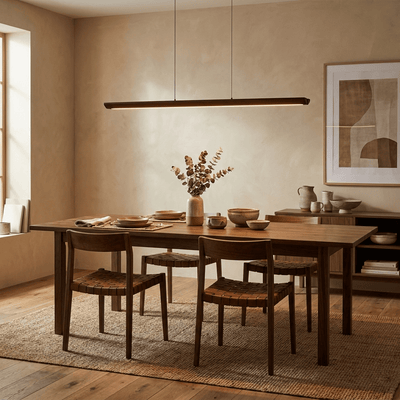 Waldenne Wood Linear Pendant Lamp