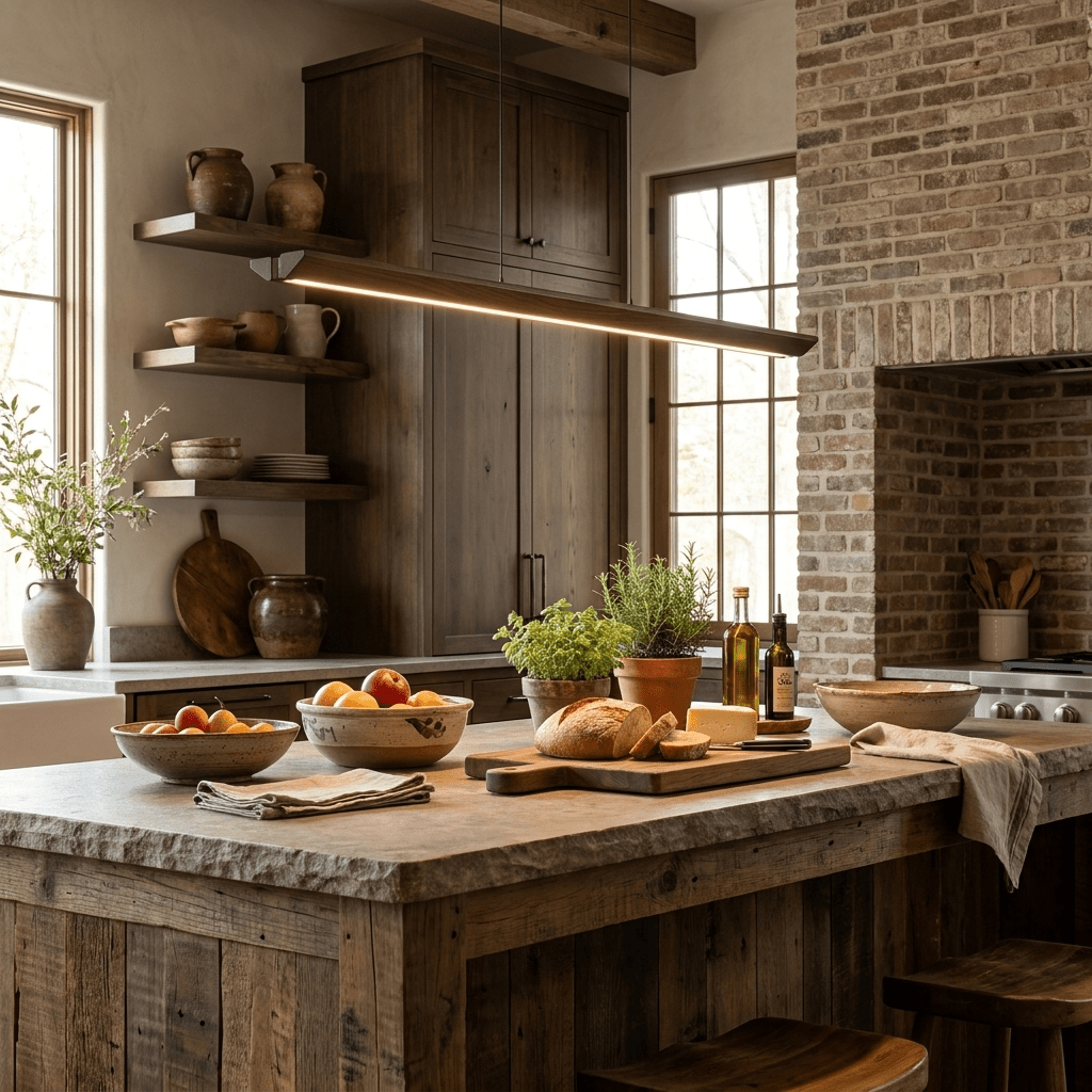 Waldenne Wood Linear Pendant Lamp