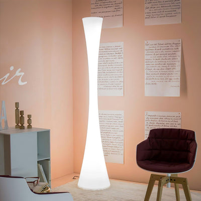 Orelanora Floor Lamp White Modern