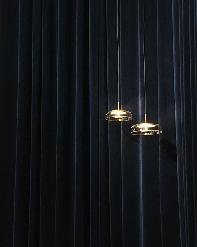 Liorenia Pendant Lamp Transparent Glass Sleek