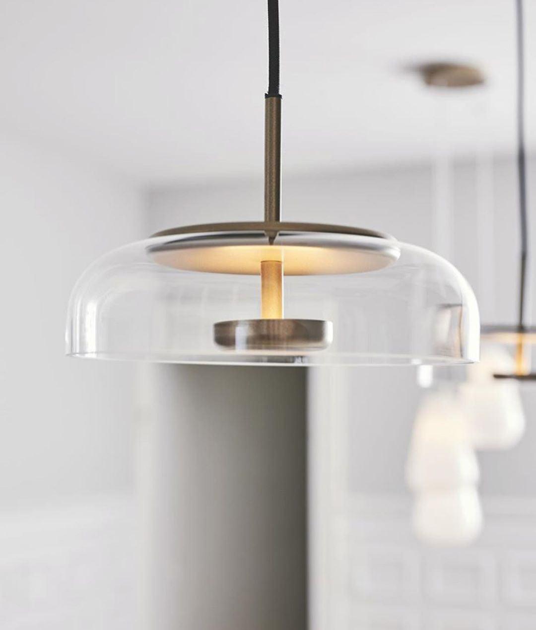 Liorenia Pendant Lamp Transparent Glass Sleek