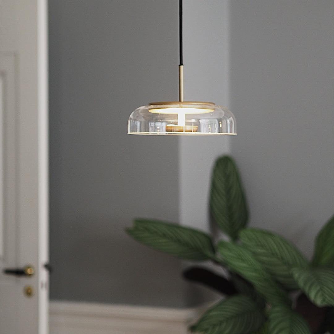 Liorenia Pendant Lamp Transparent Glass Sleek