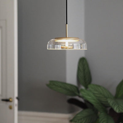 Liorenia Pendant Lamp Transparent Glass Sleek