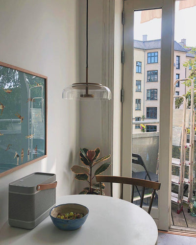 Liorenia Pendant Lamp Transparent Glass Sleek