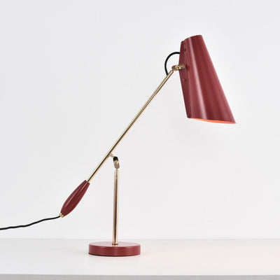Orbix Steel Mid-Century Table Lamp - Neutral Decor